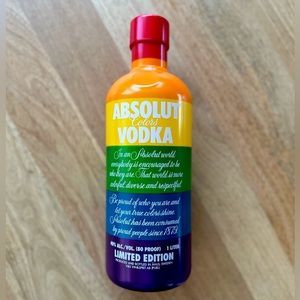 LIMITED EDITION 🏳️‍🌈 Vintage Absolut Vodka Pride
Case 750 ML